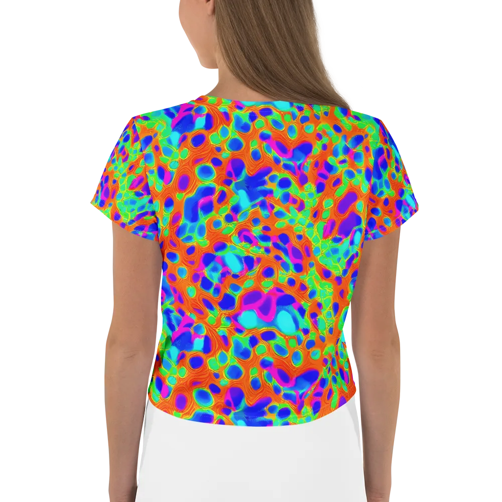 Luminous Membrane on Crop Tee — Back