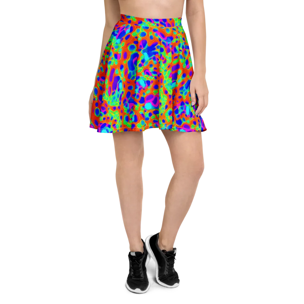 Luminous Membrane on Skater Skirt — Front