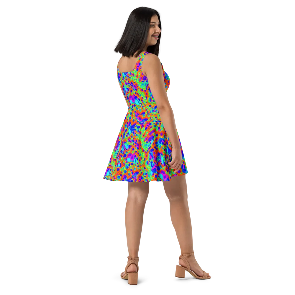 Luminous Membrane on Skater Dress — Right