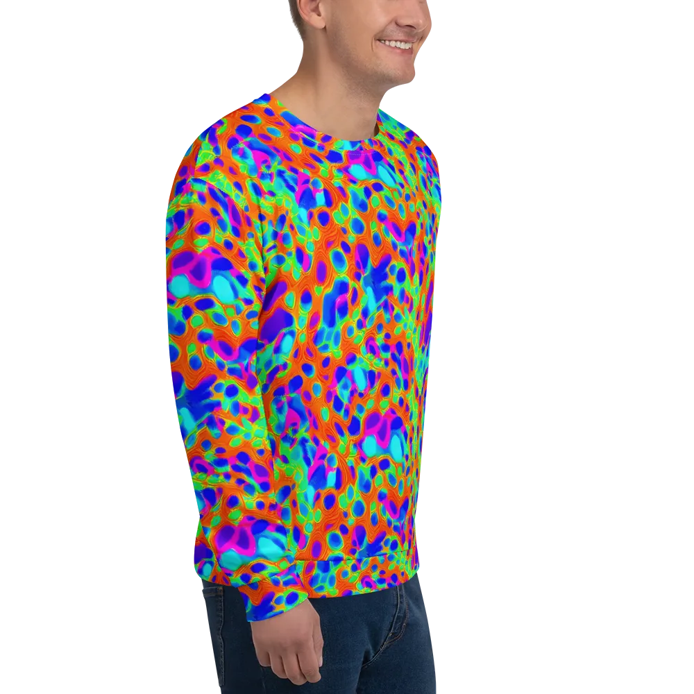 Luminous Membrane on Sweatshirt — Right Front