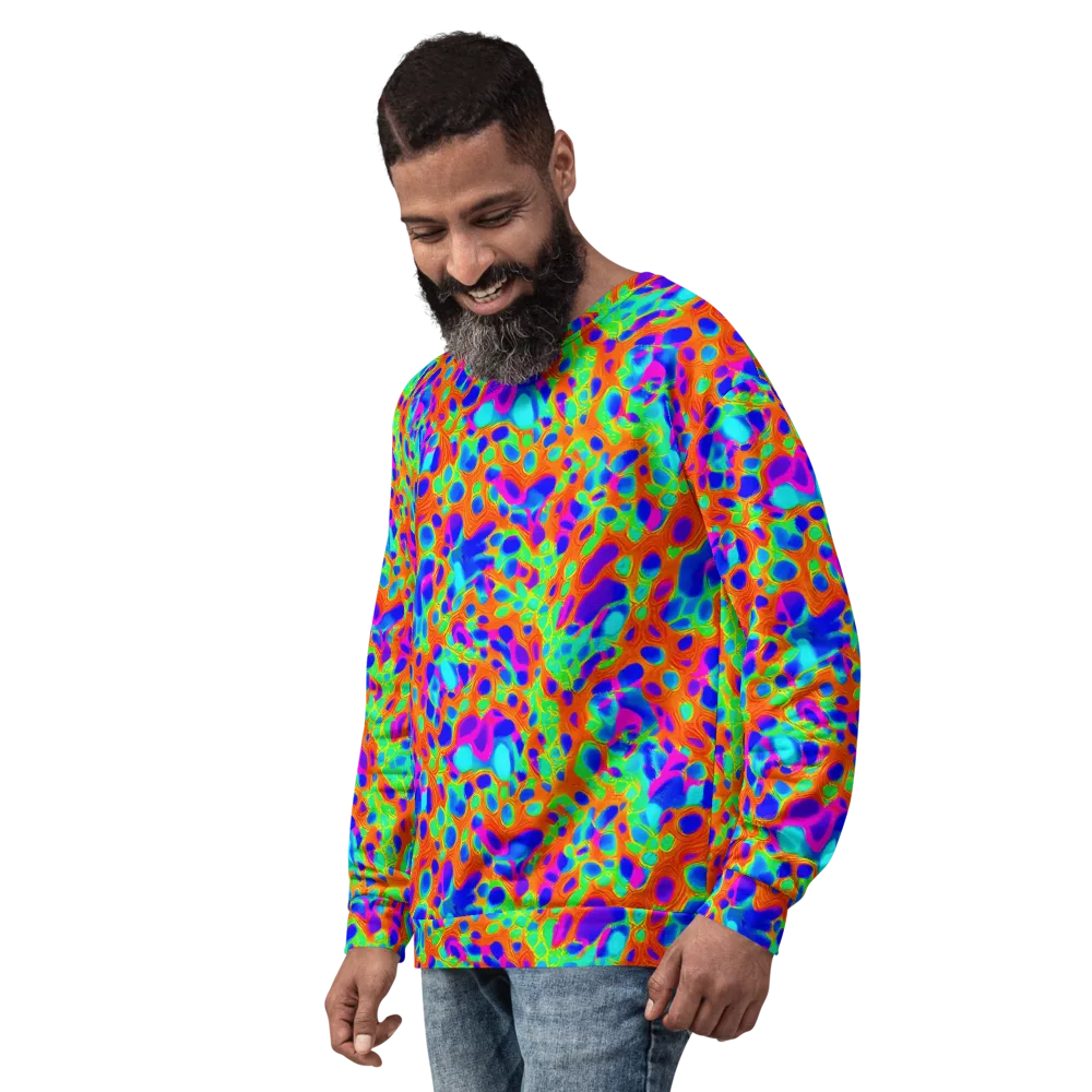 Luminous Membrane on Sweatshirt — Left Front
