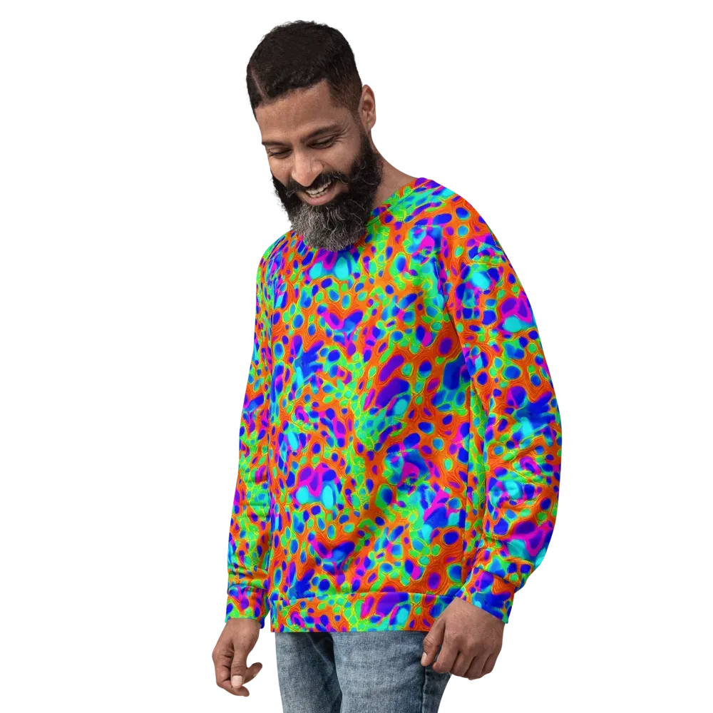 Luminous Membrane on Sweatshirt — Left Front