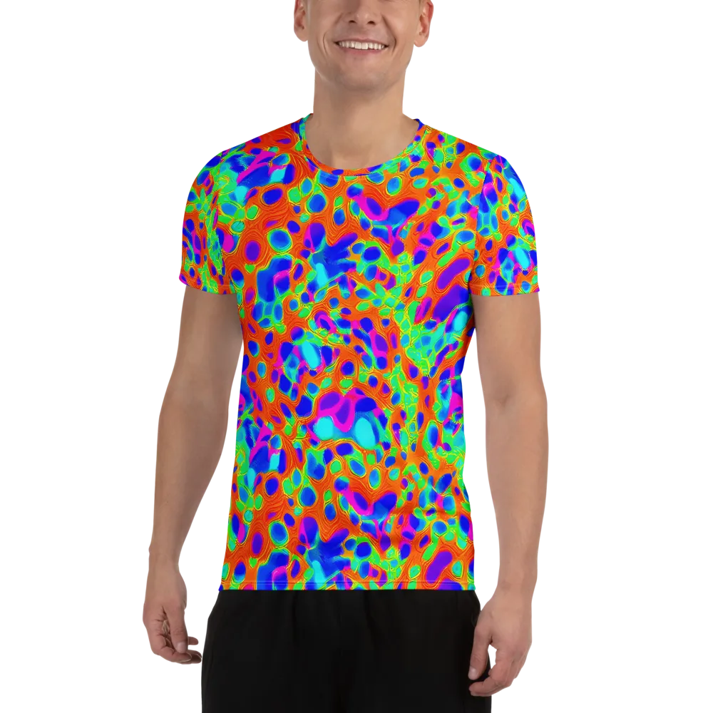Luminous Membrane on Men's Athletic T-Shirt — Front