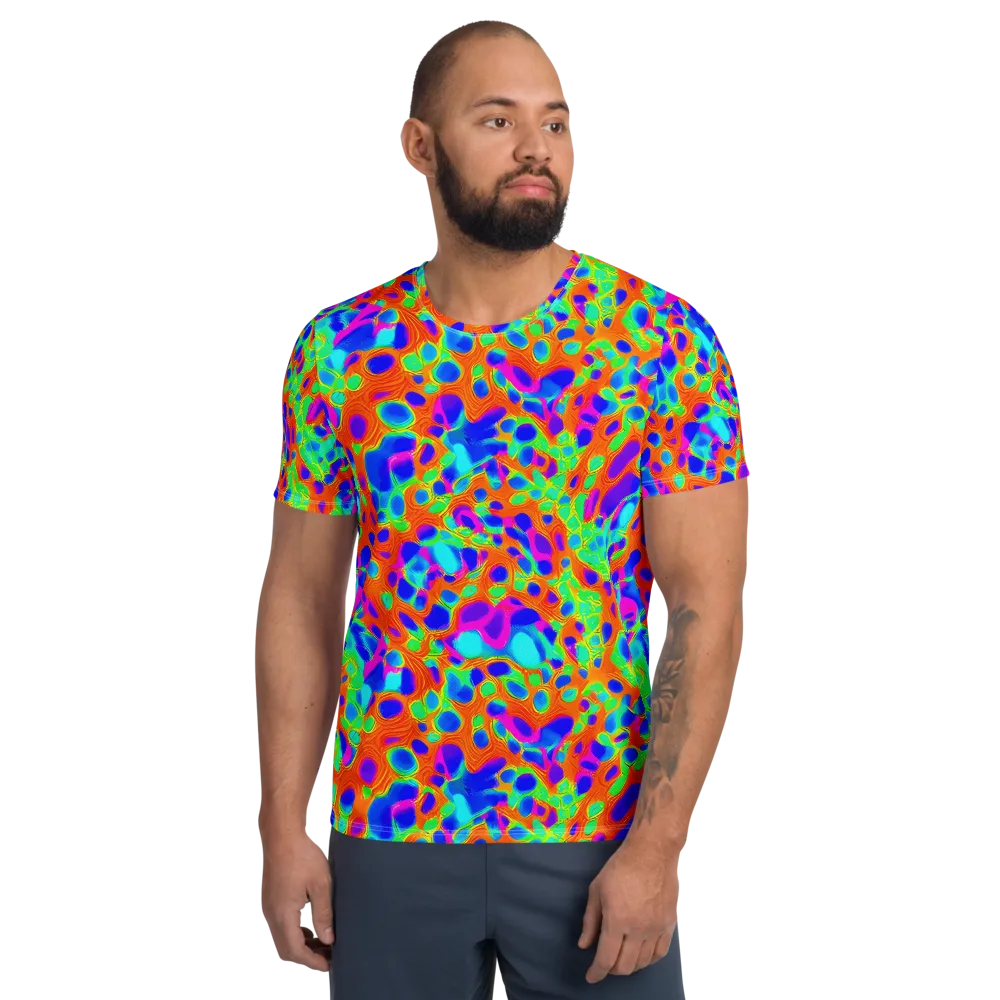 Luminous Membrane on Men's Athletic T-Shirt — Front