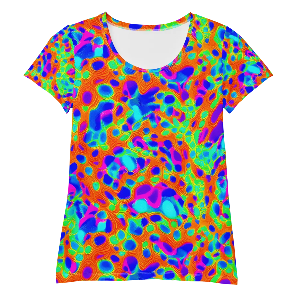 Luminous Membrane on Women's Athletic T-Shirt — Front