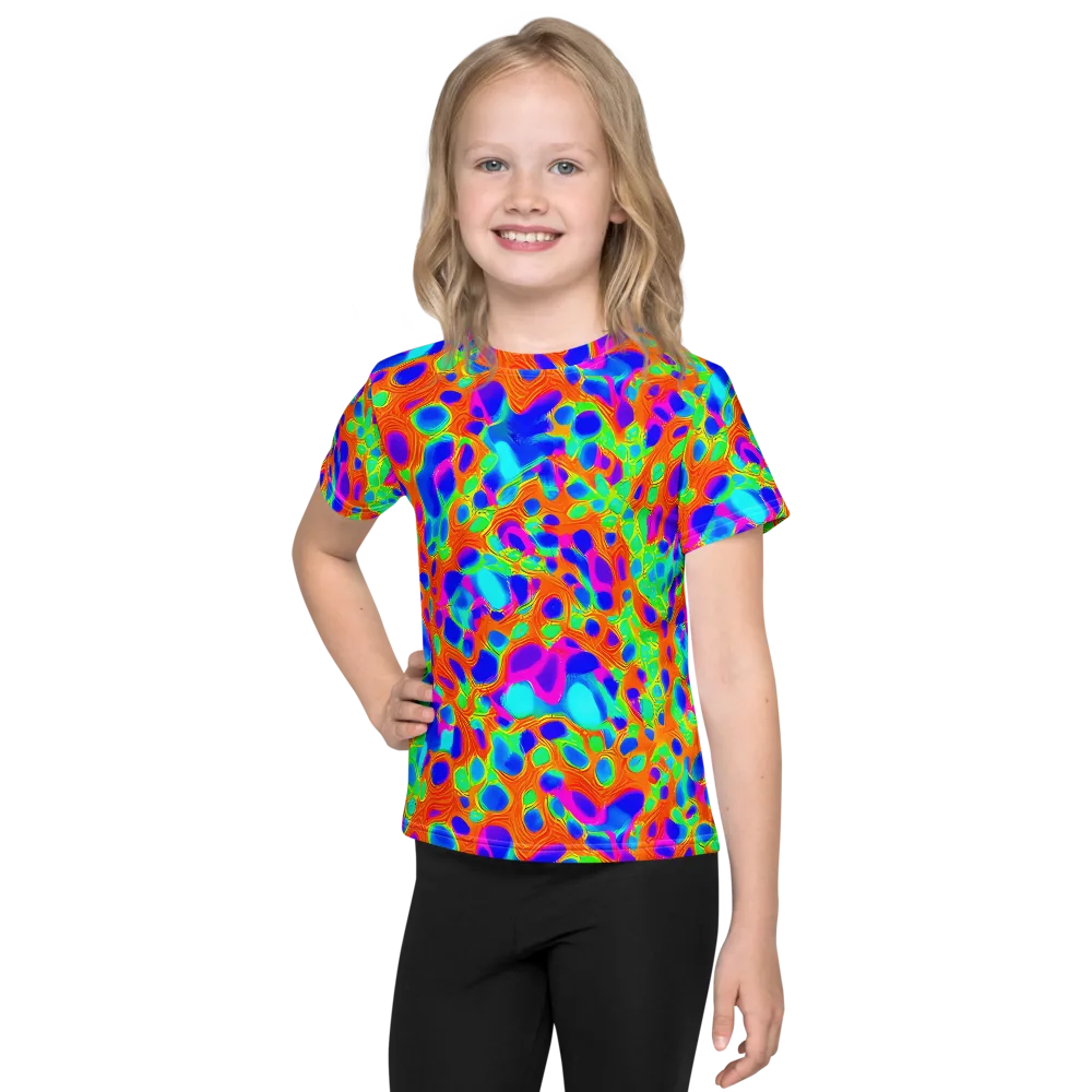 Luminous Membrane on Kids Crew Neck T-Shirt — Front