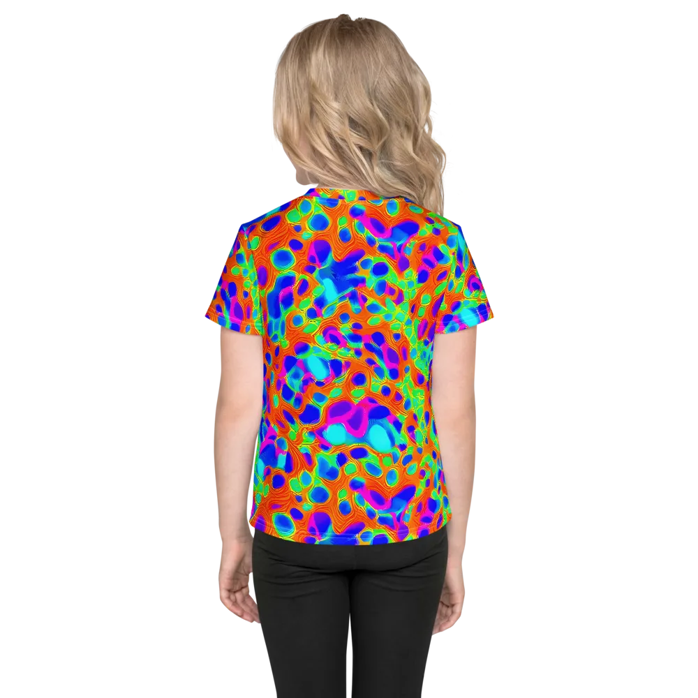 Luminous Membrane on Kids Crew Neck T-Shirt — Back