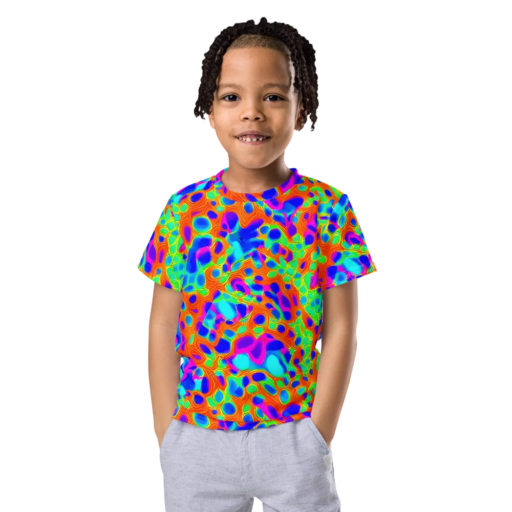 Luminous Membrane on Kids Crew Neck T-Shirt — Front