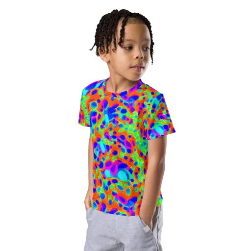 Luminous Membrane on a Kids Crew Neck T-Shirt