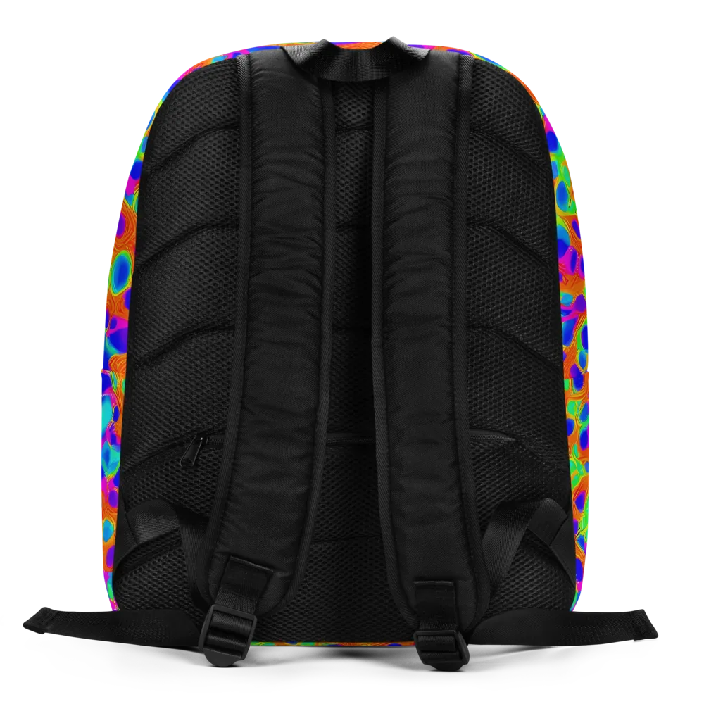 Luminous Membrane on Minimalist Backpack — Back