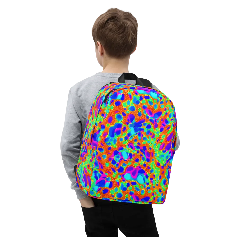 Luminous Membrane on Minimalist Backpack — Zoomed-in