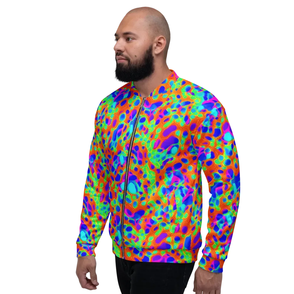 Luminous Membrane on Bomber Jacket — Left