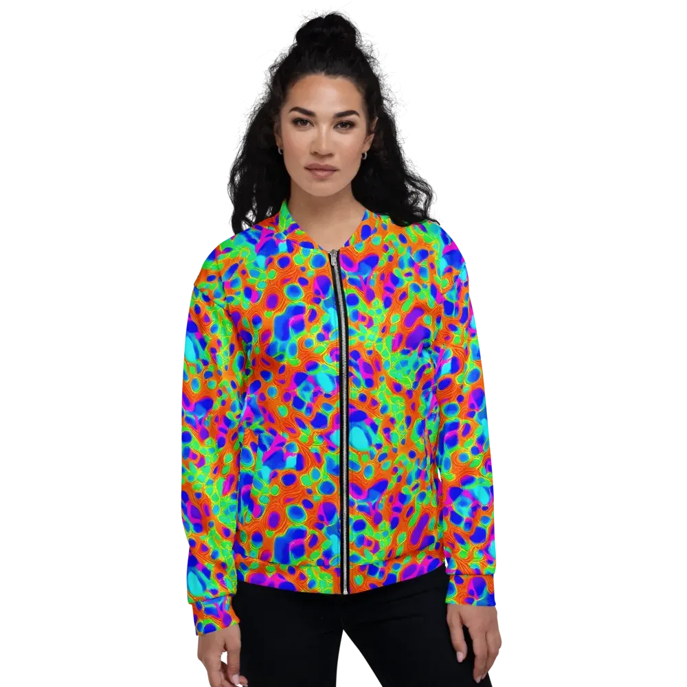 Luminous Membrane on Bomber Jacket — Front