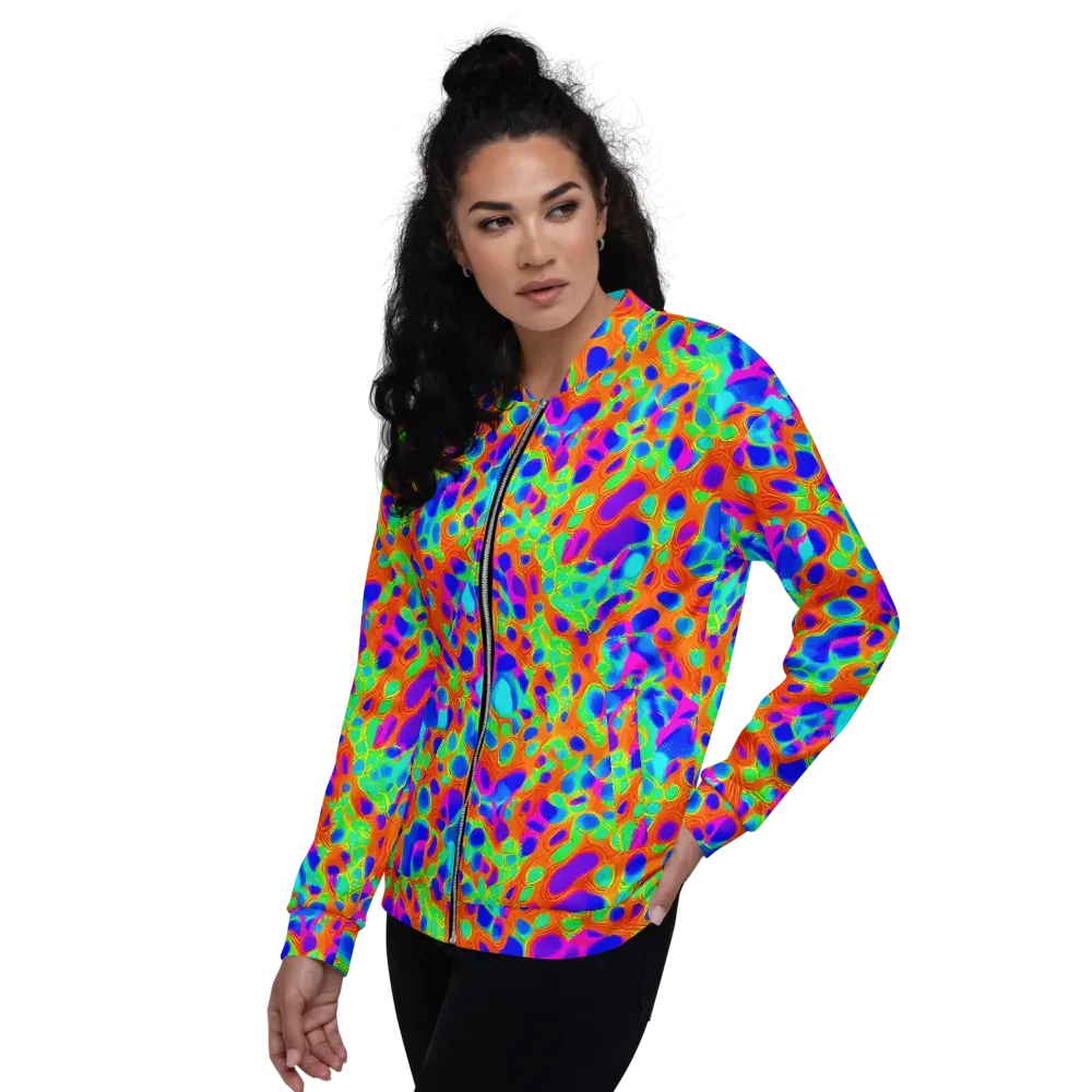 Luminous Membrane on Bomber Jacket — Left