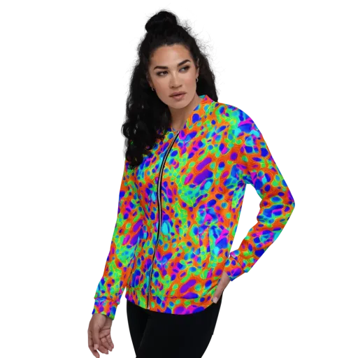 Luminous Membrane on a Bomber Jacket