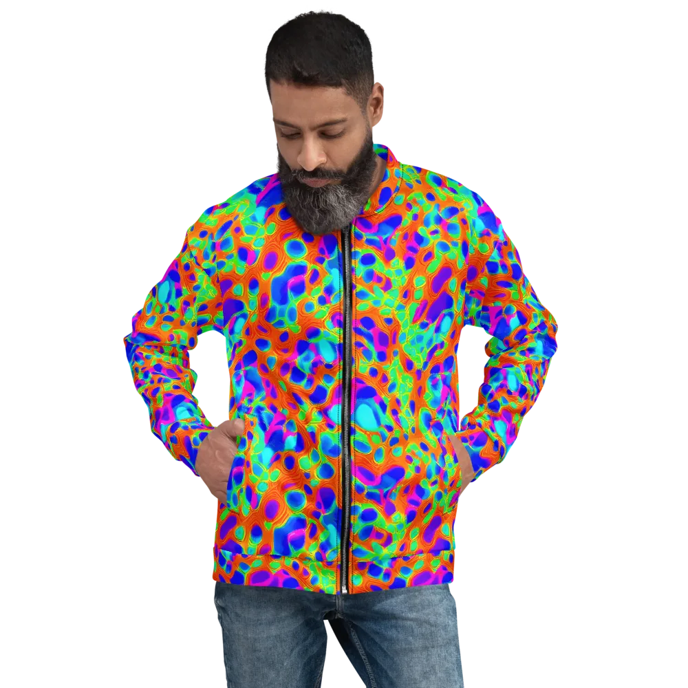 Luminous Membrane on Bomber Jacket — Front