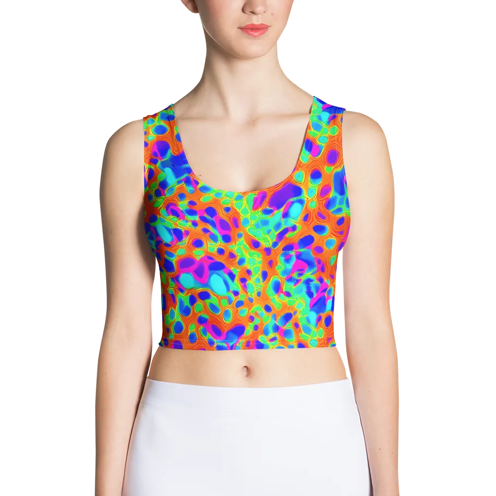 Luminous Membrane on Crop Top — Front