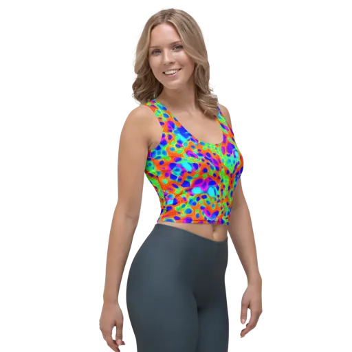 Luminous Membrane on a Crop Top