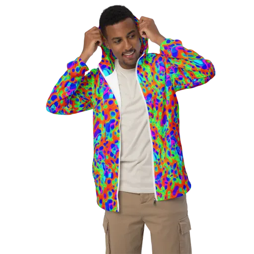 Luminous Membrane on a Men's Windbreaker