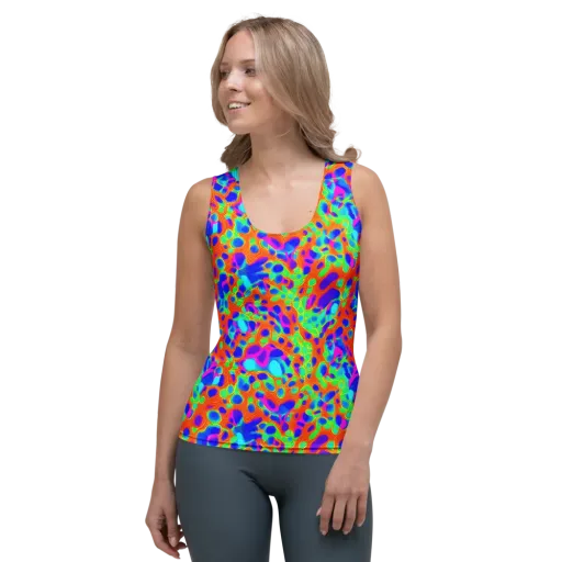 Luminous Membrane on a Women's Tank Top