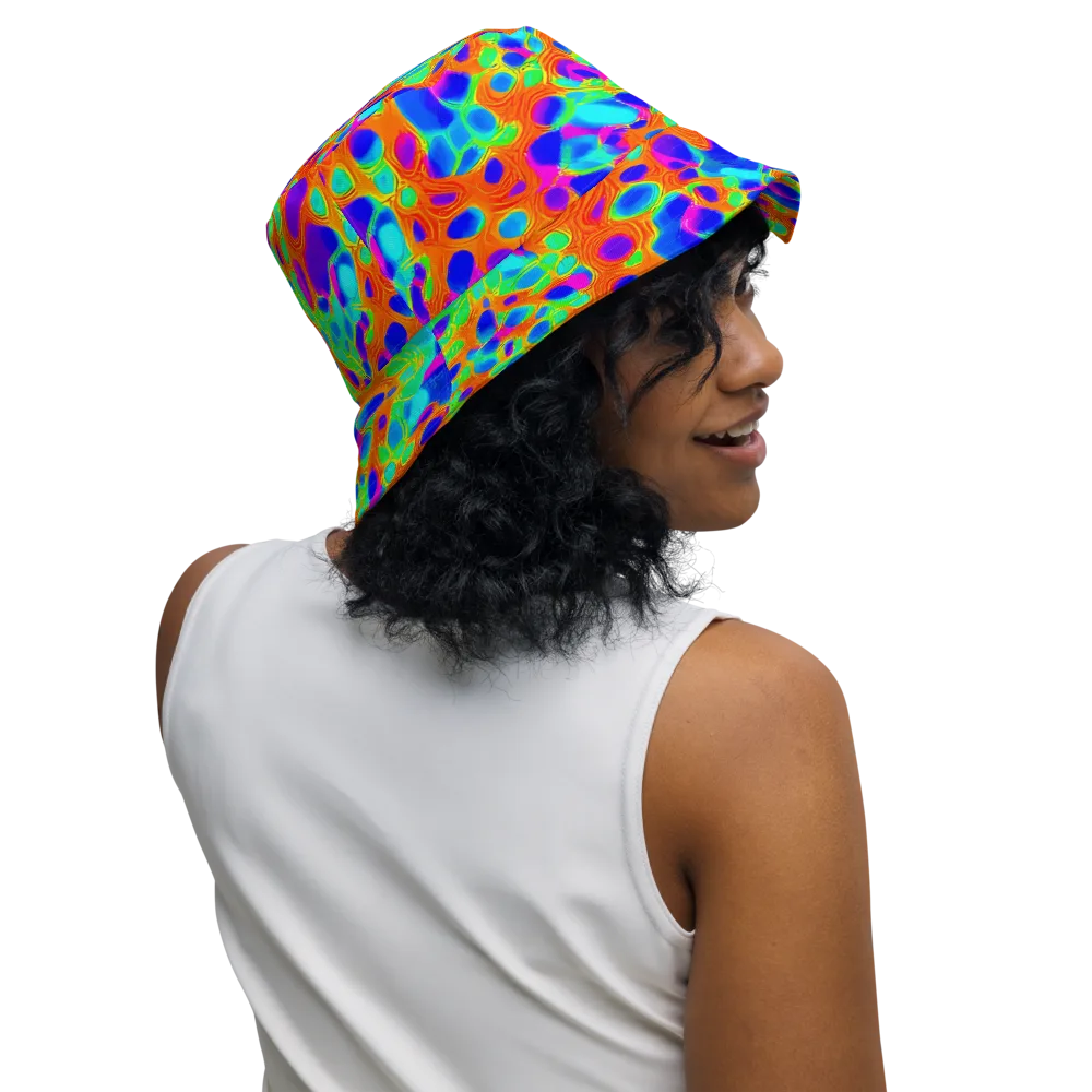 Luminous Membrane on Reversible Bucket Hat — Right Outside
