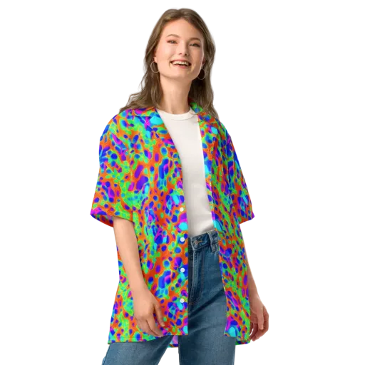Luminous Membrane on a Button Shirt