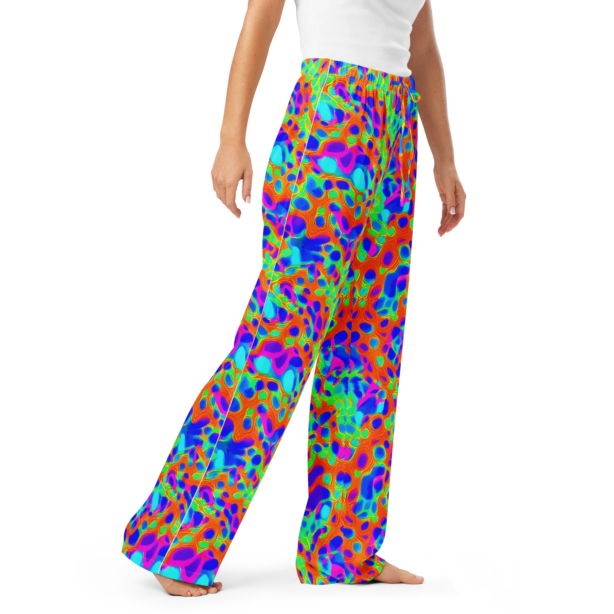 Luminous Membrane on Women's Pajama Pants — Right Front