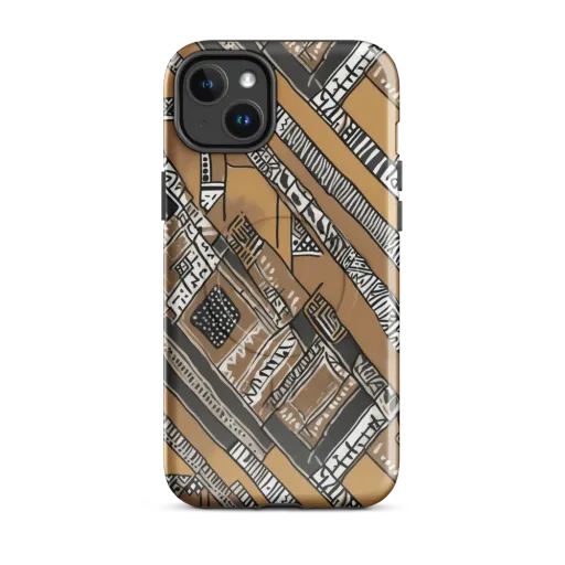 Ochre Cipher on a MagSafe Tough Case for iPhone®