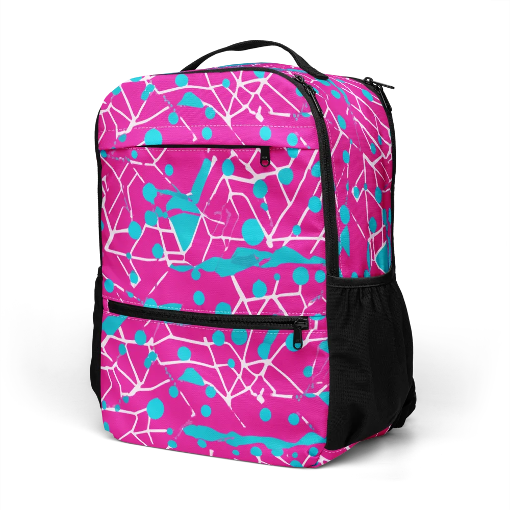 Neon Nervure on Utility Backpack — Left Front