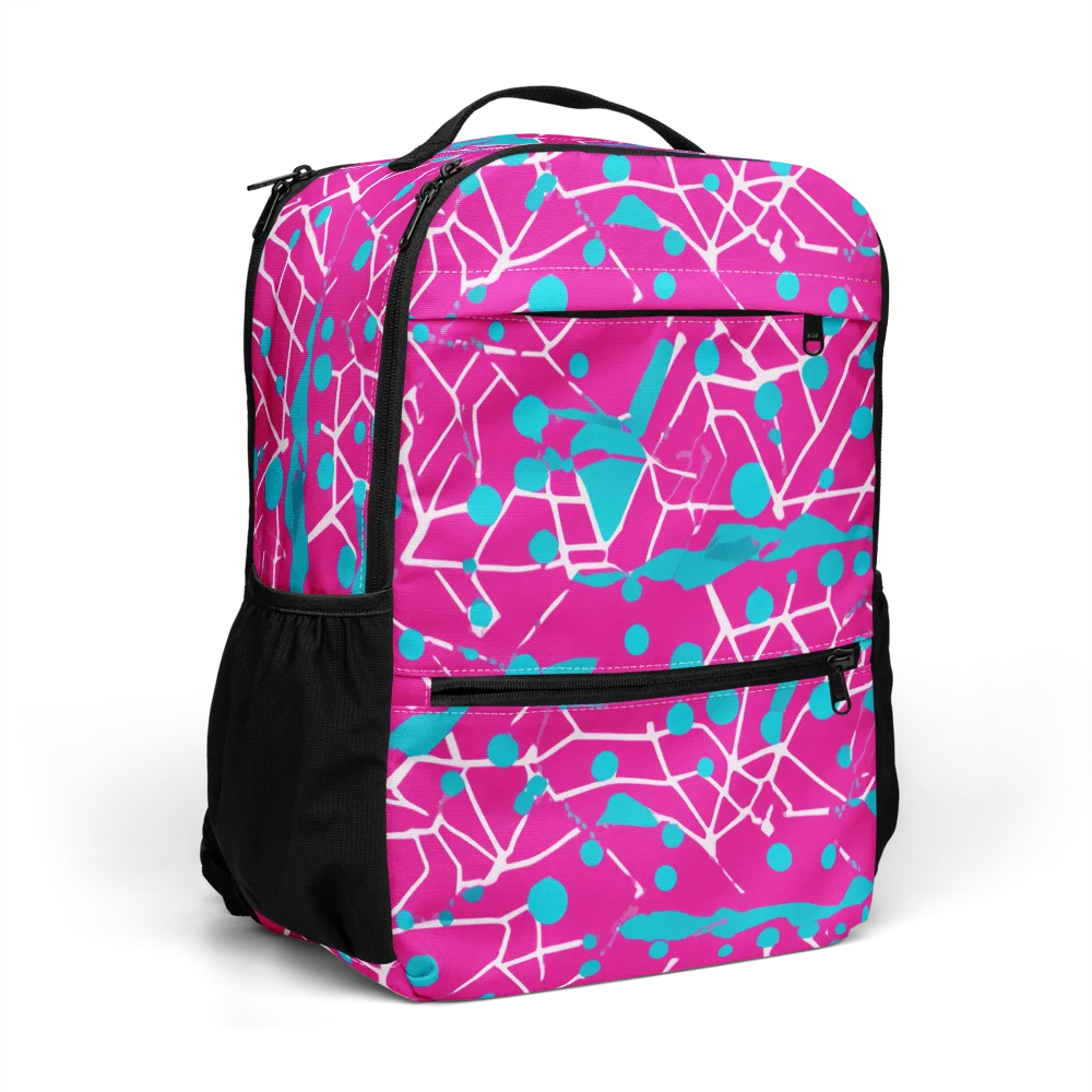 Neon Nervure on Utility Backpack — Right Front
