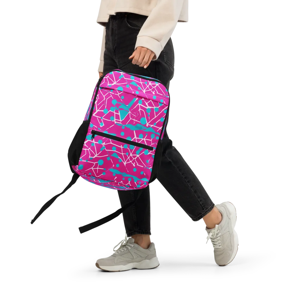 Neon Nervure on Utility Backpack — Front