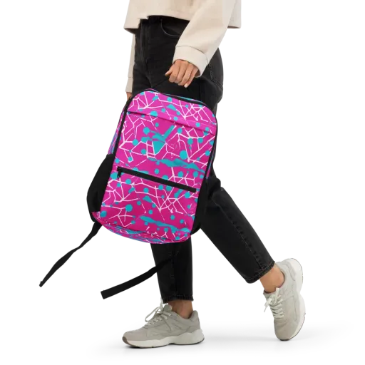 Neon Nervure on a Utility Backpack