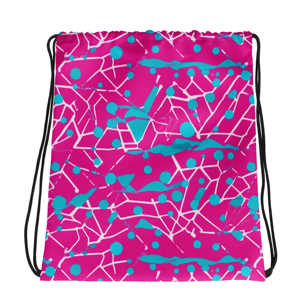 Neon Nervure on Drawstring Bag — Photo