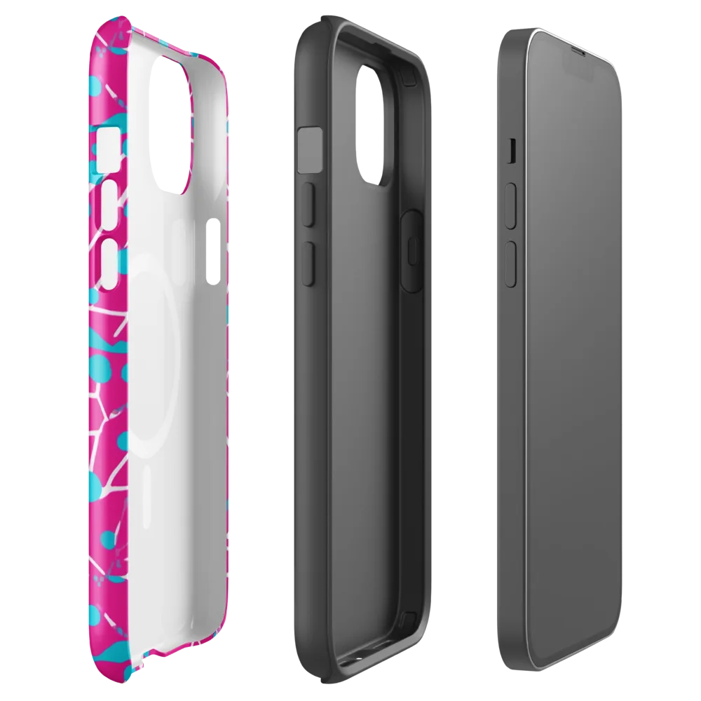 Neon Nervure on MagSafe Tough Case for iPhone® — Front