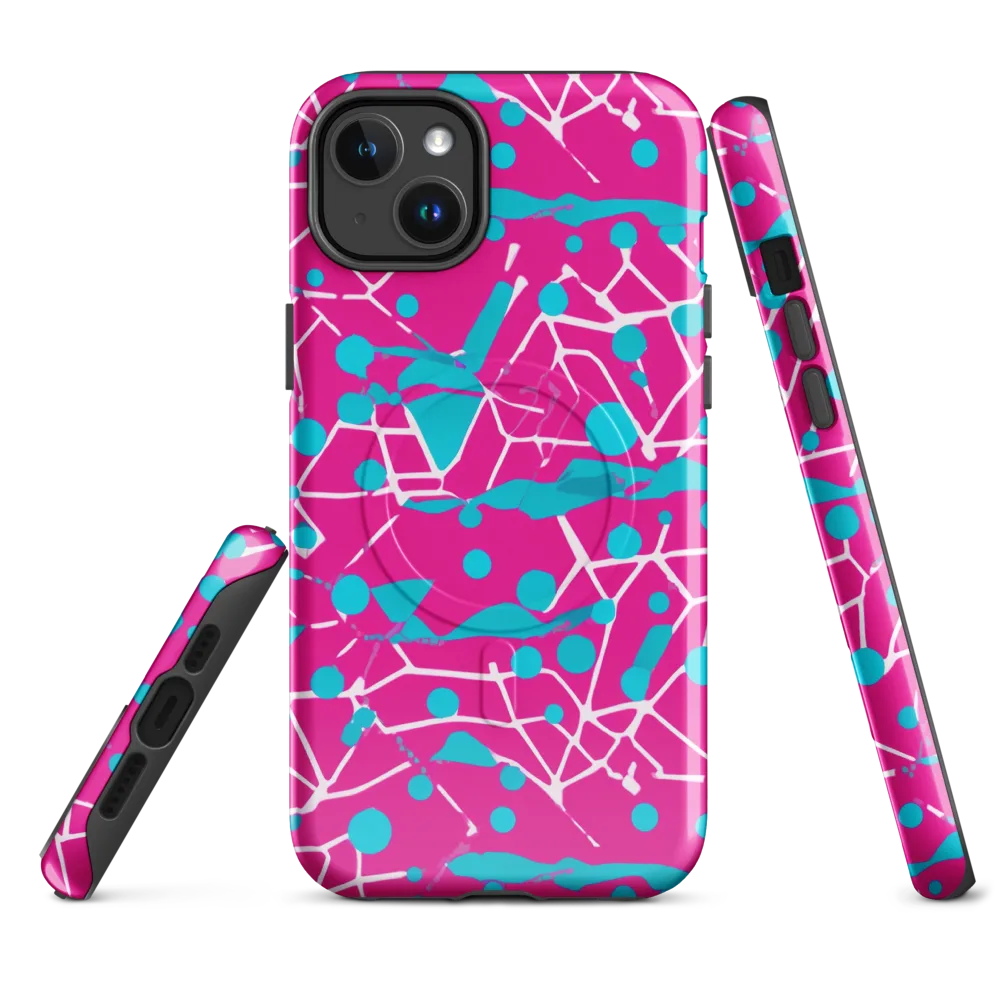 Neon Nervure on MagSafe Tough Case for iPhone® — Front