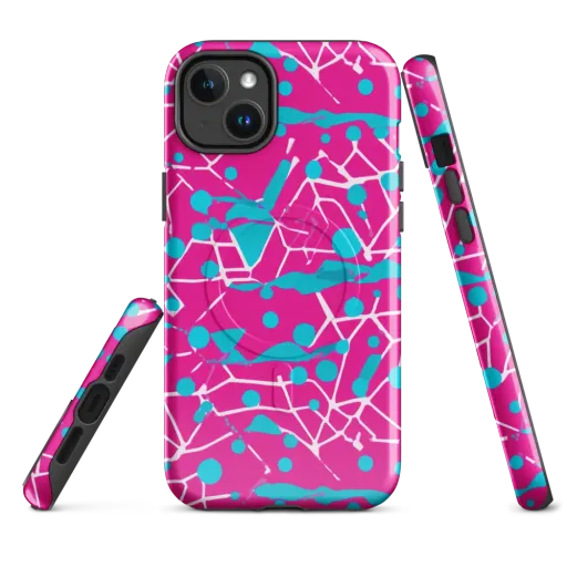 Neon Nervure on a MagSafe Tough Case for iPhone®