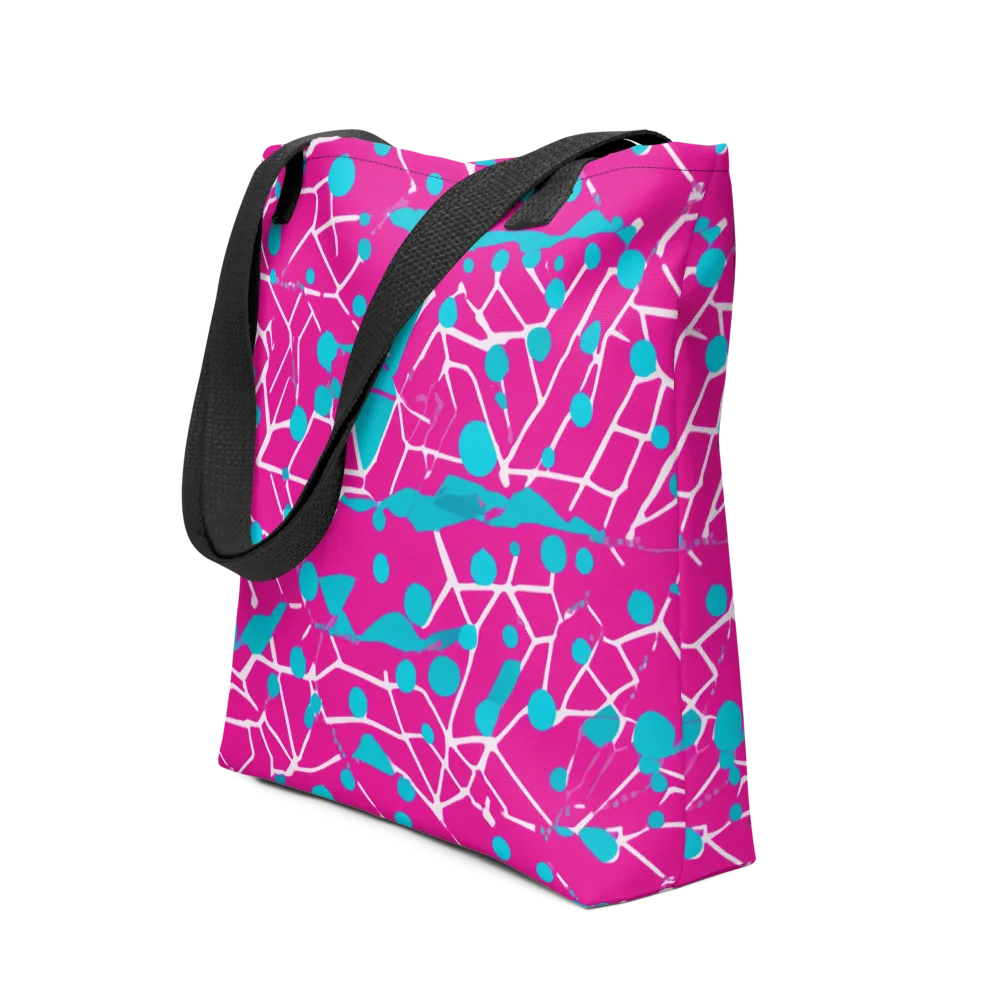 Neon Nervure on Tote Bag — Front