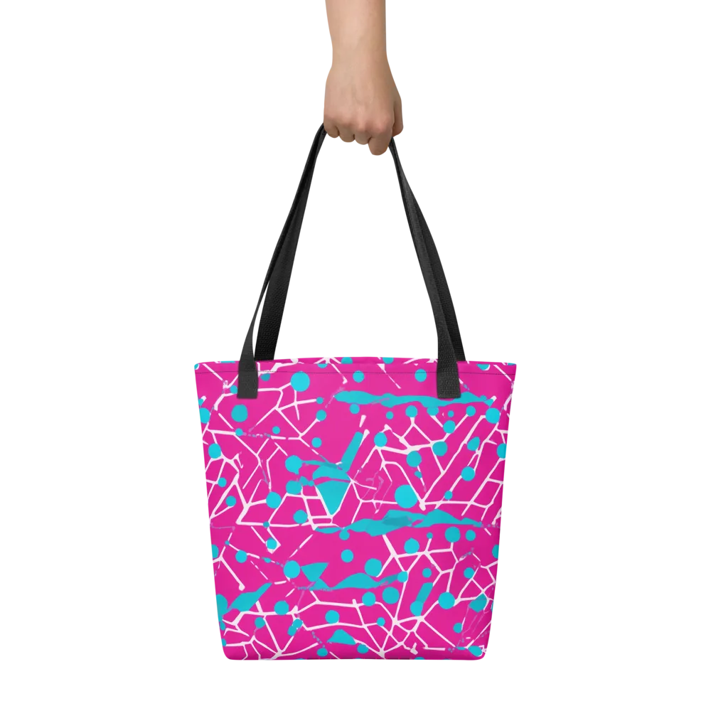 Neon Nervure on Tote Bag — Front