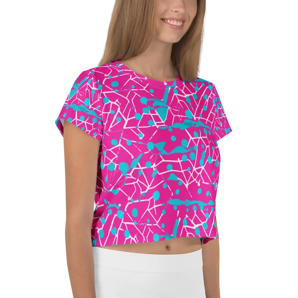 Neon Nervure on Crop Tee — Right