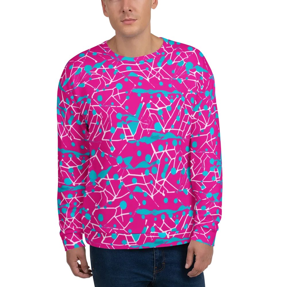 Neon Nervure on Sweatshirt — Front