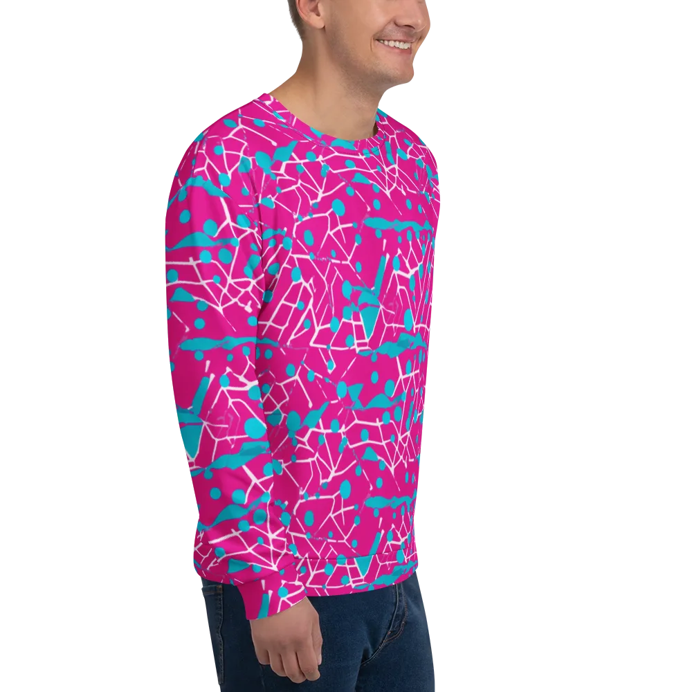 Neon Nervure on Sweatshirt — Right Front
