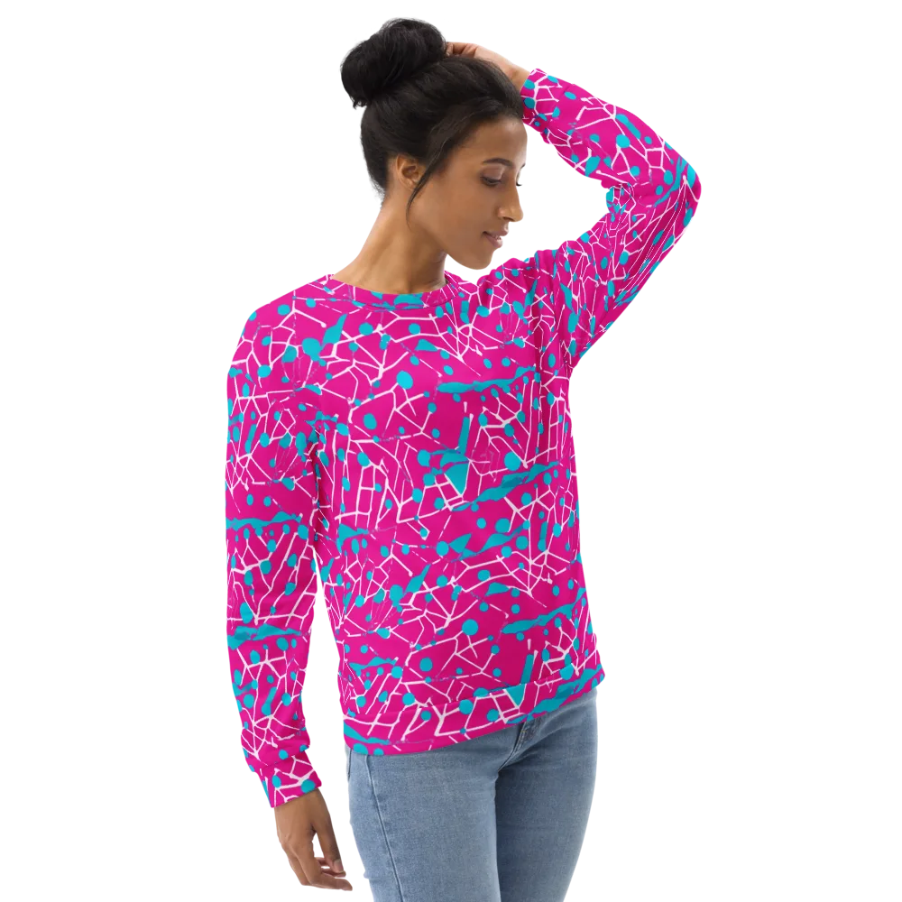 Neon Nervure on Sweatshirt — Right Front