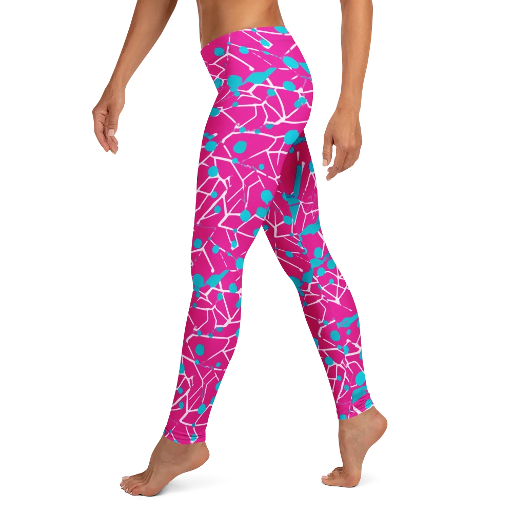 Neon Nervure on Leggings — Left