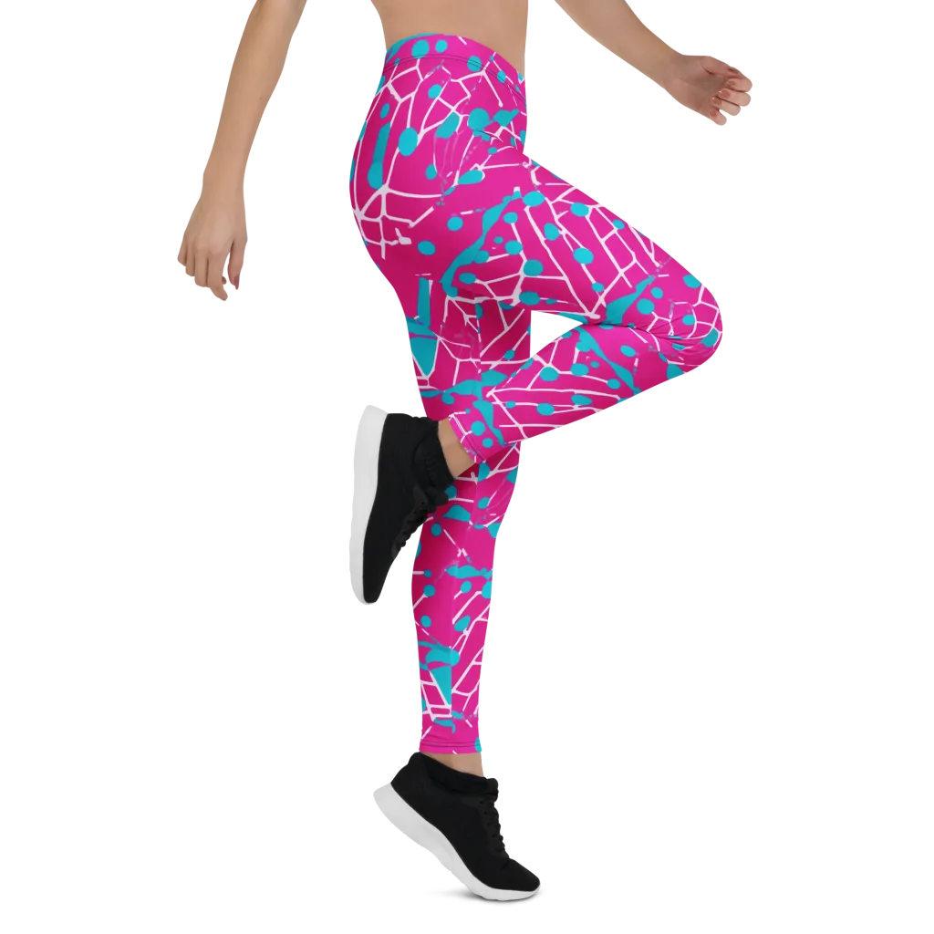 Neon Nervure on Leggings — Right