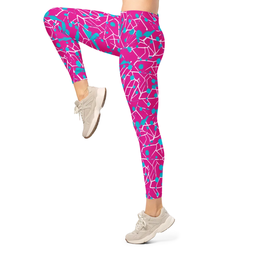 Neon Nervure on Leggings — Left