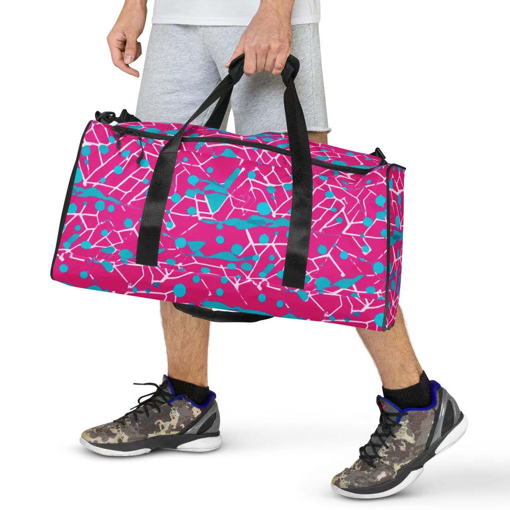Neon Nervure on Duffle Bag — Front