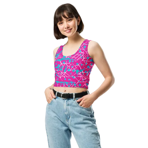 Neon Nervure on a Crop Top