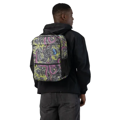 Acid Gaze on a Utility Backpack