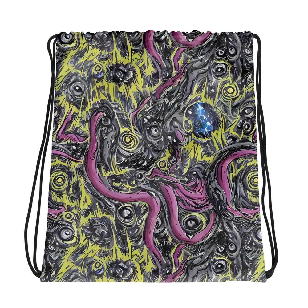 Acid Gaze on Drawstring Bag — Photo