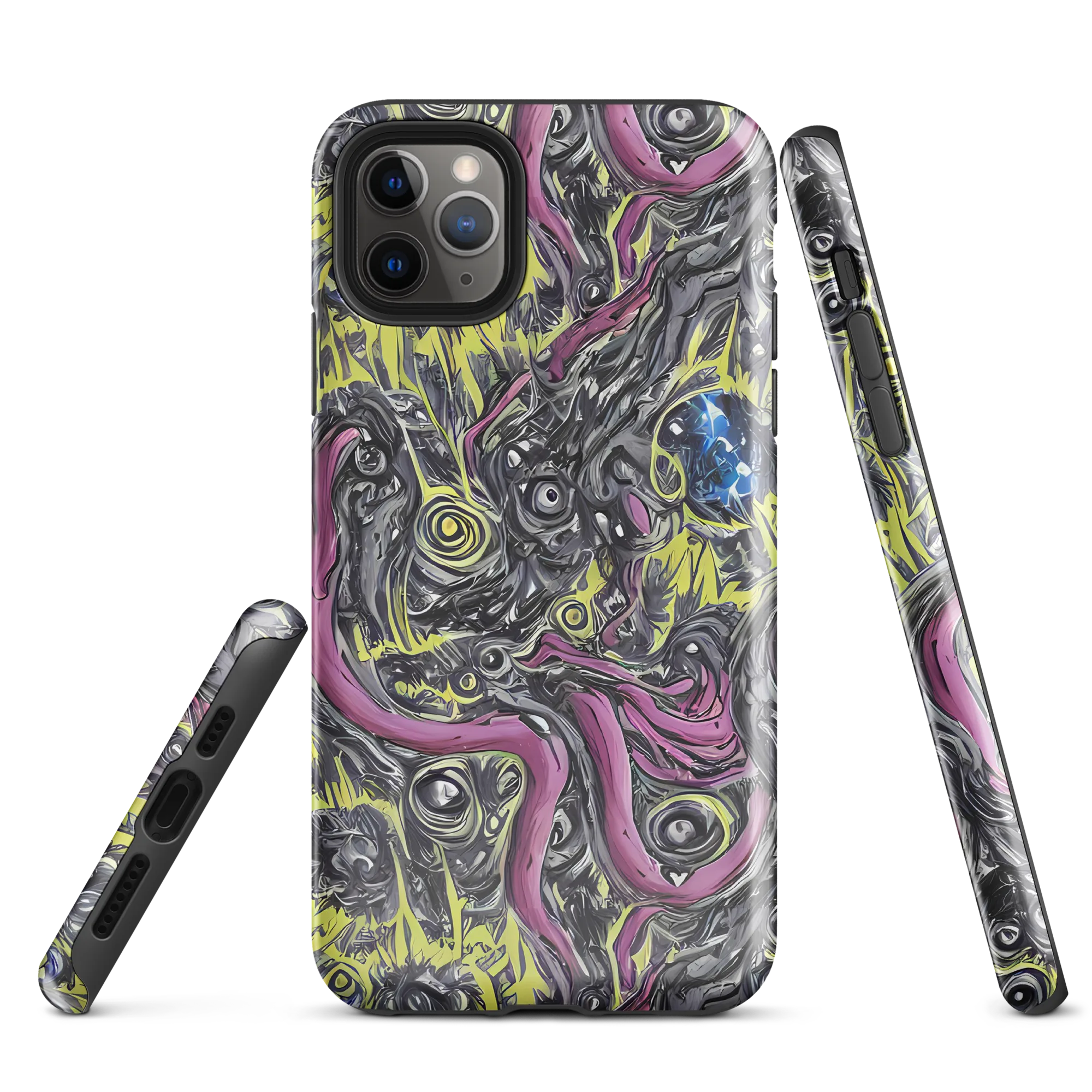Acid Gaze on Tough Case for iPhone® — Front